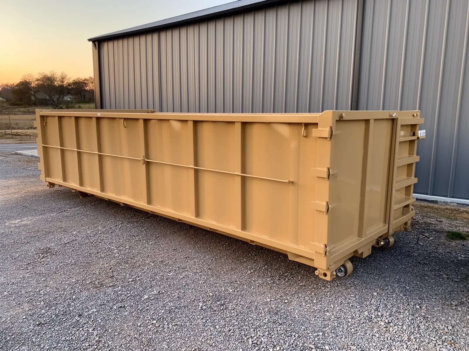 Roll-off dumpster from Polk & Sons Dumpster Rental in Florissant, MO